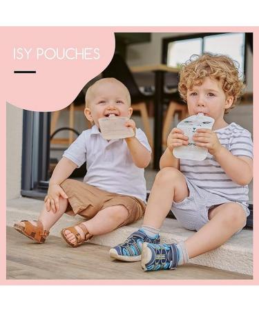 Babymoov 20 Reusable Baby Food Pouches - Refillable Squeeze Pouch for Kids | Eco-Friendly Feeding Solution - Buy Online on SooperMarket.com