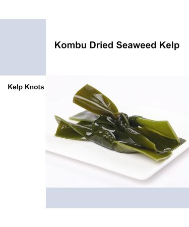 AMZGROCERY Kombu Dried Seaweed Kelp Knots 50g - Premium Quality Seaweed for Cooking - Buy Online on SooperMarket.com