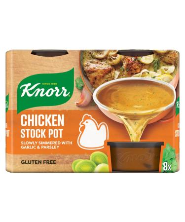 Knorr Chicken Stock Gel Pots 8 Pack 224g