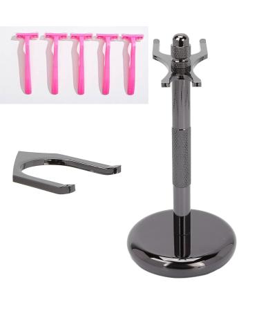 Ankroyu Stainless Steel Razor Holder Stand | Manual Safety Razor Accessory | Bathroom & Shower Room Organizer - Buy Online on SooperMarket.com