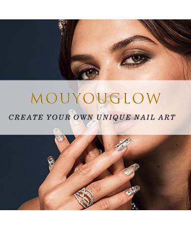 Mouyouglow Press On Nails - Rosa Glaze Short Square Pink Fake Nails with Glue | Durable Artificial Fingernails T14 - Buy Online on SooperMarket.com