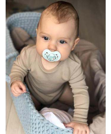 LOVI Dynamic Pacifier 0-2 Months | BPA-Free Silicone | Wild Soul Boy - Comfort & Safety for Your Baby - Buy Online on SooperMarket.com