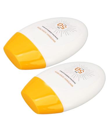 2 Pieces SPF 50 Sun Cream - UVA UVB Protection 45G for Home & Travel | International Shipping Available - Buy Online on SooperMarket.com