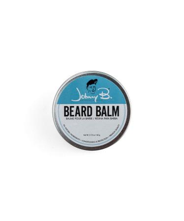 JOHNNY B. Professional Hydrating Beard Balm Citrus Scent All Natural 2.12 oz.