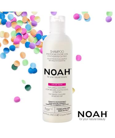 Noah 1.6 Color Protecting Shampoo - Eco-Friendly Sulfate-Free Vegan Keratin Care with Rice Protein & Ylang-Ylang 8.45 fl. oz - Buy Online on SooperMarket.com