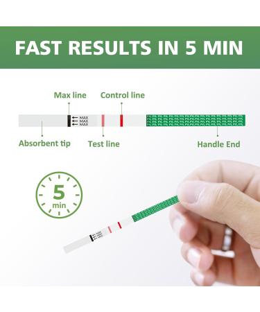 Fentanyl Test Strips 10 Pack - High Sensitivity Rapid Detection Kit - Carethetic Fentanyl Testing - Easy to Use & Read - Buy Online on SooperMarket.com