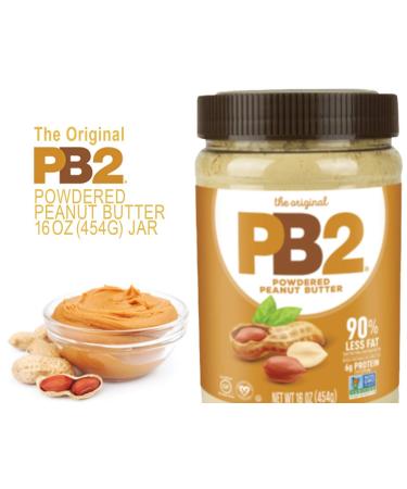 Peanut Butter Lover's Delight: PB2 Powdered Peanut Butter 1lb Jar (2-pack) - Buy Online on SooperMarket.com