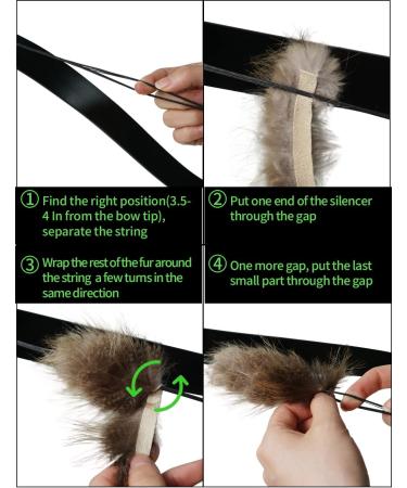 3 Archers 2pc Beaver Balls String Silencer for Bow - Reduce Vibration & Noise - Buy Online on SooperMarket.com