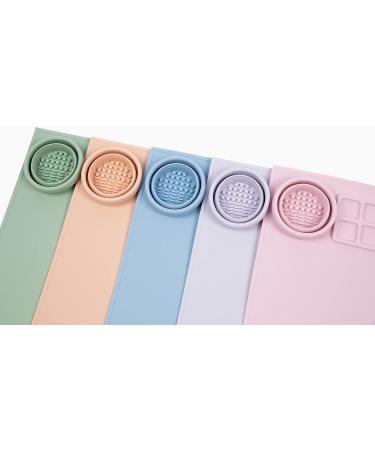 Cheek's Paper Room Silicone Craft Mat & Paint Brush Cleaner (Pinklet) - Large 15 x 17 Mat for Painting, Clay, Resin & Crafts - Buy Online on SooperMarket.com