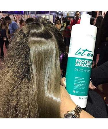 Let Me Be Smoothing Protein & Deep Repair Mask Duo | 1L + 500ml Professional Haircare Treatment - International Shipping Available - Buy Online on SooperMarket.com