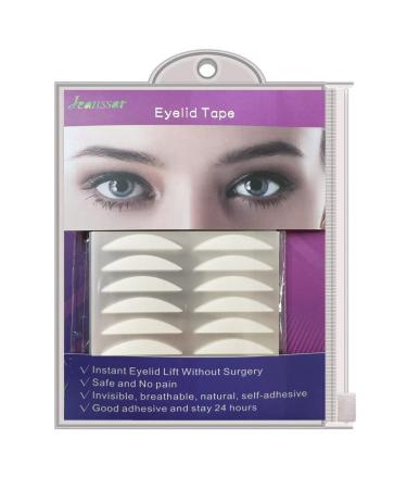 288pcs 5mm Eyelid Tapes Sticker invisible Eyelid Lift Strips Beauty Tools for Sleeping hanging hanging eyelids self -adhesive eyelid correction strips hold 24 hours of green zipper 5mm