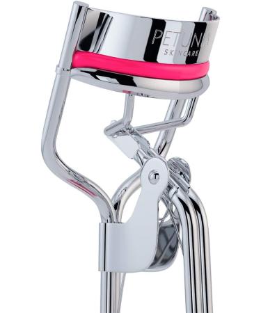 Satin Pouch Silicone Eyelash Curler for Dramatic Long Lasting Curls - No Pinching, Straight Flat Lashes Friendly - Buy Online on SooperMarket.com