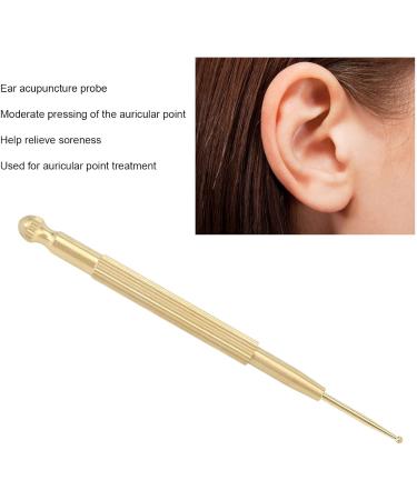 Double Head Ear Acupuncture Pen | Pain Relief & Reflex Zone Massage | Comfortable Handle for Easy Use - Buy Online on SooperMarket.com