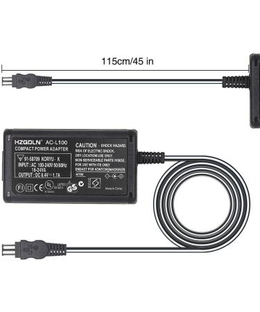 AC Adapter Charger for Sony Handycam CCD-TRV Series - Compatible with TRV16, TRV17, TRV25, TRV35, TRV36, TRV37, TRV43, TRV57, TRV58, TRV65, TRV66, TRV67, TRV68, TRV118, TRV128, TRV138 - Buy Online on SooperMarket.com