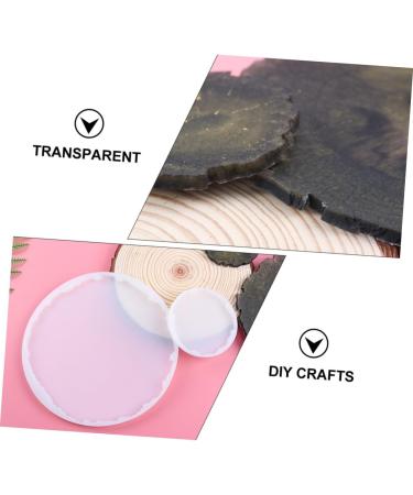COHEALI 2 Pcs Silicone Mold Silicone Coasters Resin Coasters Cup Mat Casting Mold Tool Crystal - Buy Online on SooperMarket.com