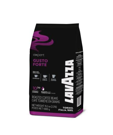 Lavazza Gusto Forte Coffee Beans (1 pack of 1Kg) Gusto Forte 1 kg (Pack of 1)