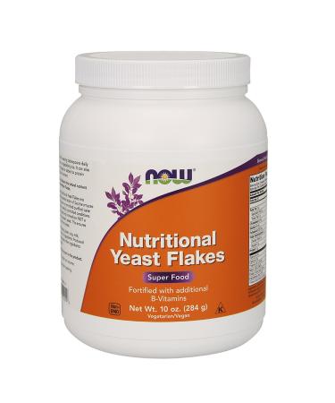 Now Foods: Nutritional Yeast Flakes Super Food, 10 oz (2 pack)