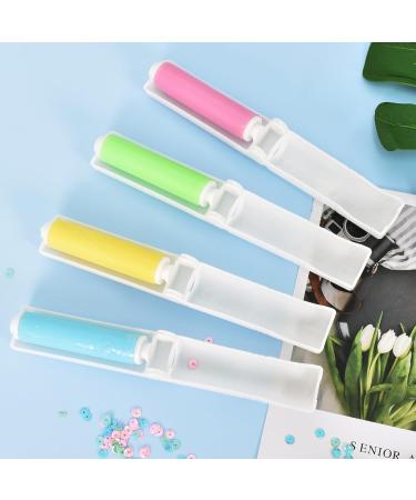4-Piece Reusable Washable Lint Roller Set - Portable Sticky Rollers for Furniture Carpets & Clothes Cleaning - Buy Online on SooperMarket.com