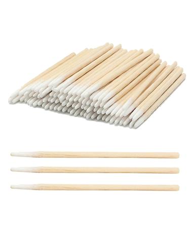 3500 pcs 4 Inch Pointed Cotton Swabs Precision Microblading Cotton Tipped 4 Inch (Pack of 3500)