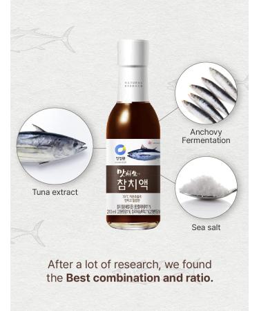 Tuna Sauce 7.1 FL OZ (210ml) - Traditional Korean Style Fish Sauce for Flavorful Cooking - Buy Online on SooperMarket.com