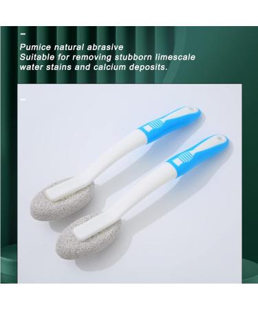 Pumice Stone Toilet Bowl Cleaner - Hard Water Ring Remover for Bathroom Kitchen & Pool | Eco-Friendly Sink Cleaning Brush - Buy Online on SooperMarket.com