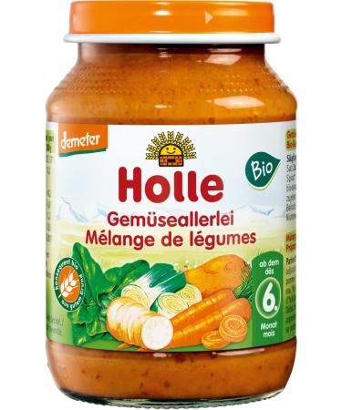 Holle Organic vegetable all sorts (2 x 190 g) 2 x 190 gr