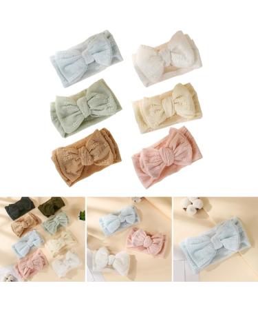 JSGHGDF Double Layer Butterfly Knot Headband for Baby Girls Lace Mesh Hair Ribbon Headwear with Delicate Lace Detailing Mint Green - Buy Online on SooperMarket.com