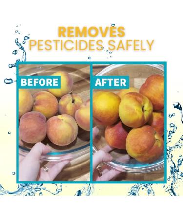 Truly Free Natural Fruit & Veggie Wash Kit - DIY Produce Cleaner Spray (16oz Bottle + 2 Pouches) - Eco-Friendly Vegetable & Fruit Cleaner - Buy Online on SooperMarket.com