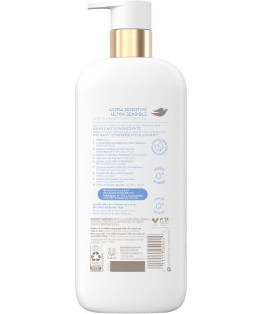 Dove Fragrance Free Body Wash Gentle all-over body cleanser Ultra Sensitive 10 essential ingredients 547mL - Buy Online on SooperMarket.com