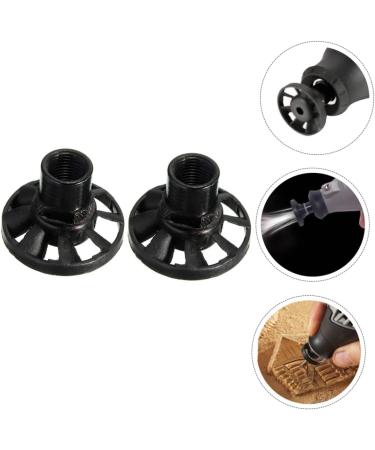 MUSISALY 2pcs Electric Grinding Chuck Door Knob Protector Blower Attachment Nut Grinder Black Plastic - Buy Online on SooperMarket.com