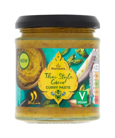 Morrisons Thai Style Green Curry Paste 180g