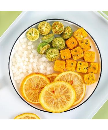 HONAMWINPRO Dried Orange Passion Fruit for Cocktails Snacking Baking Dried Pineapple Rings 10 PACK Blue - Buy Online on SooperMarket.com