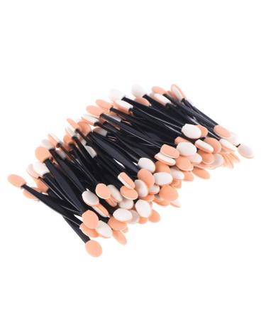 Didiseaon 100pcs Sponge Eyeshadow Make Eyeshadow Accessories Eye Shadow Applicator Brush Bulk