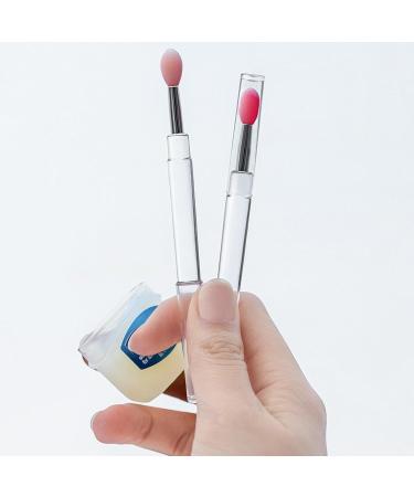 Manolyee Silicone Lip Brush Applicator Silicone Lip Brushes Tool Portable | Silicone Lip Brush Lip Gloss Balm Applicator Eyeshadow Lip Scrub Brush Applicator Lip Applicators - Buy Online on SooperMarket.com