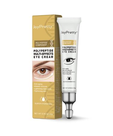 Polypeptide Eye Cream for Dark Circles Bags Under and Puffiness Polypeptide Eye Cream Anti Aging Firming Eye Cream Wrinkie Removal Dark Circles Remove Eye Bags Nourishing Eye Serum Skin Care