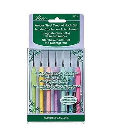 Clover Amour Steel Crochet Hook Set