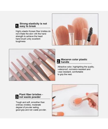 Dajidafu 8 Pieces Portable Makeup Brushes Waterproof Storage Bag Powder Foundation Make Up Kit Brush Cosmetics Supplies White Type 2 White Type 2 - Buy Online on SooperMarket.com