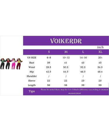 VOIKERDR Women Colorblock One Piece Outfit Set - High Waist Pants & Long Sleeve Zipper Front Jumpsuit - XX-Large, Pink - Buy Online on SooperMarket.com