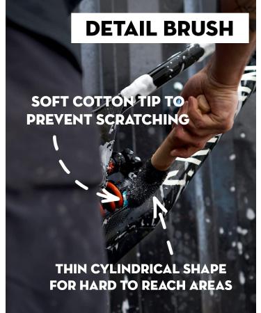 Peatys Eco-Friendly Bicycle Cleaning Brush Set - Durable Beech Wood Brushes for Mountain, Road, and Gravel Bikes - Includes Drivetrain and Tyre Brushes - Buy Online on SooperMarket.com