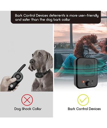 Anti-Bark Device for Dogs - 3 Modes 33ft Rechargeable Ultrasound Training - Effective Bark Stopper for Small & Large Dogs - Buy Online on SooperMarket.com