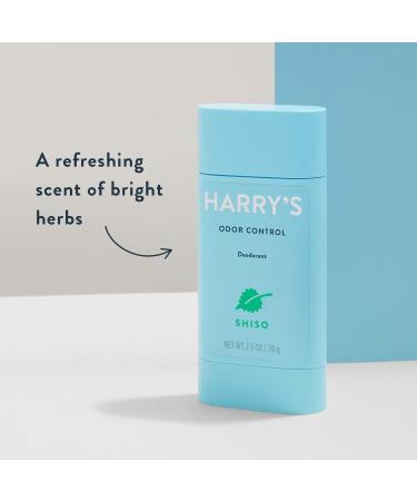 Harry's Aluminum Free Deodorant for Men - Odor Control Shiso Scent 2.5 Oz 3-Pack | Men Deodorant Aluminum Free Aluminum Free - Discontinued Shiso - Buy Online on SooperMarket.com