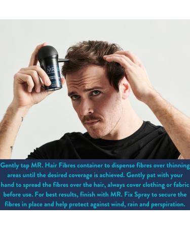 Jamie Stevens Black Hair Fibres - Instantly Fuller, Thicker-Looking Hair - Buy Online on SooperMarket.com