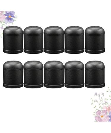 Toyvian 10PCS Rolling Dice Cup - Professional Black Cylindrical Dice Box for Party Entertainment - Buy Online on SooperMarket.com