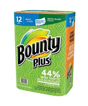 Bounty Select-A-Size Paper Towels 12 Double roll ( 91 sheets )