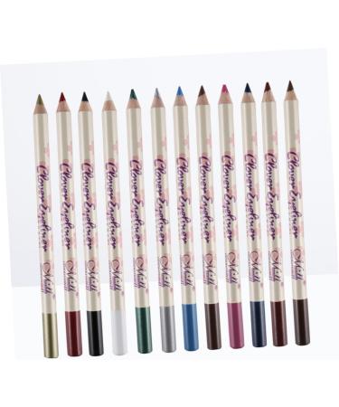 MUSISALY 24 Pcs Eyeliner Pen Pencil Eyeshadow Blue Eyeliner Colored Eyeliner Brown Eyeshadow Eyeliner Stick - Buy Online on SooperMarket.com
