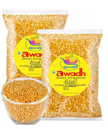 DAAL Desi Pure Dried Matar Ki Dal 500G +500G Premium Matar Dal Desi Matar Dal | Premium Matar Dal | Pigeon peas Pulses | Split Peas | Thuvaram Paruppu | green peas spilt Pulses (PACK OF 2)