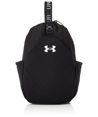 Under Armour Adult Flex Sling Bag , Black (001)/White , One Size Fits All Black (001)/White One Size