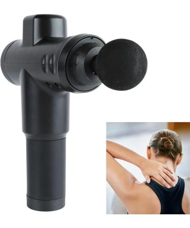 High-Frequency Black Body Massager with 8 Silicone Heads - Deep Tissue Relief for Sore Muscles - International Shipping Available - Buy Online on SooperMarket.com