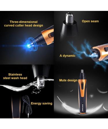 Buy 4-in-1 USB Rechargeable Nose Hair Trimmer | Men's Facial Hair Shaver & Groomer - Buy Online on SooperMarket.com