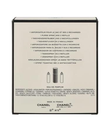 Chanel No.5 Eau Premiere Eau De Parfum Purse Spray And 2 Refills - 3X20Ml/0.7Oz - Buy Online on SooperMarket.com